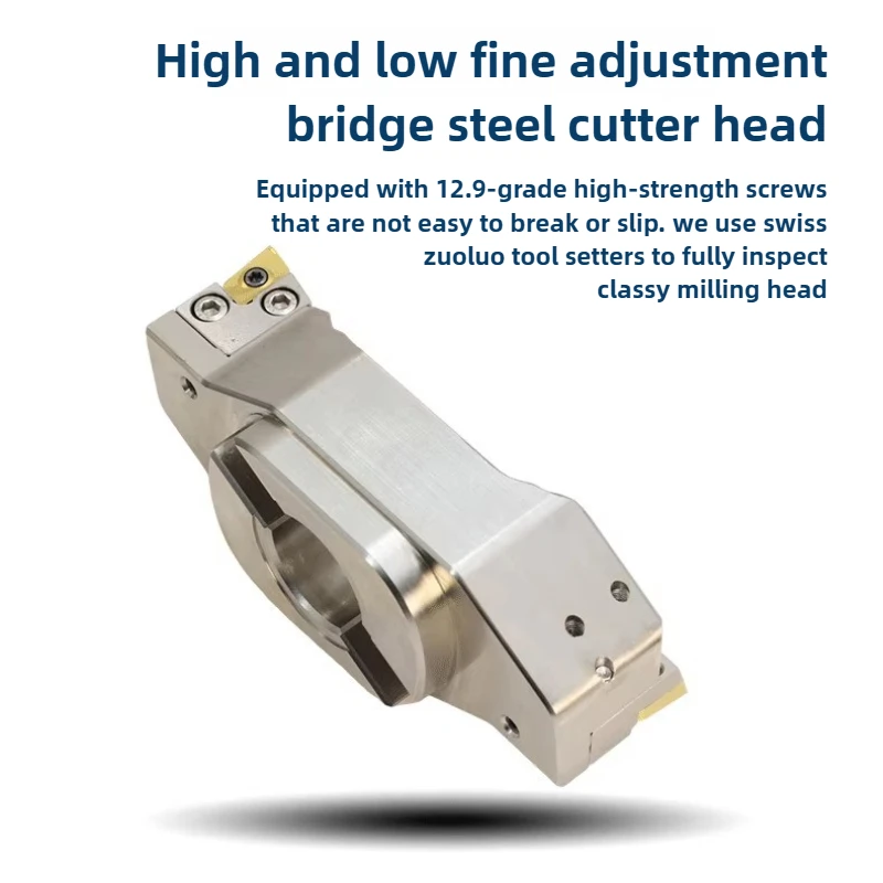 Обработка стали с регулируемым диаметром AP/SE/5R/R5, летающая режущая головка с точной регулировкой, алюминиевая режущая головка равной высоты