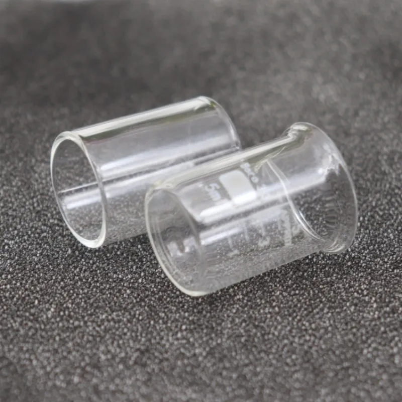 أنبوب كوب قياس زجاجي مستقيم من YUHETEC ، طقم تايفون ريففو TPD موسع قياسي سبيدر سكايستار ميني نيكو إمبالا إيفو #4