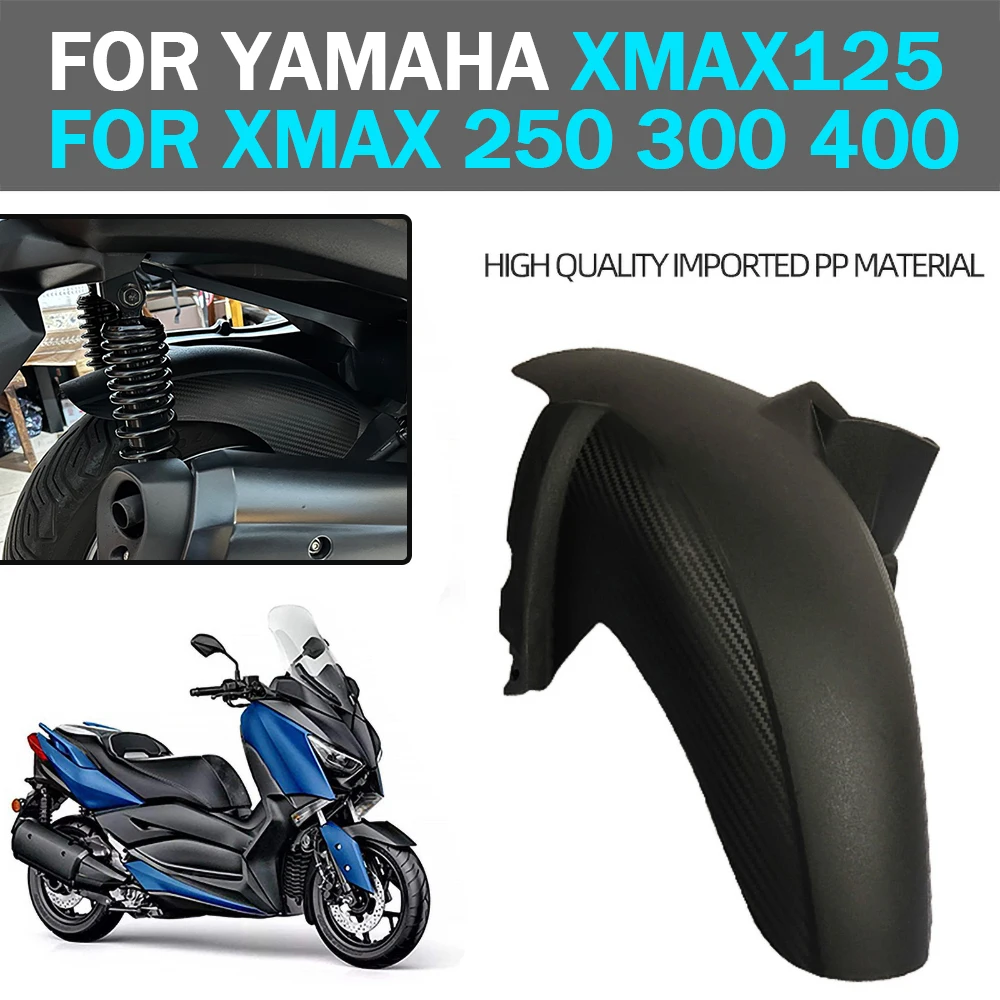 

Motorcycle Rear Wheel Fender Splash Guard Cover Mudguard For Yamaha XMAX300 XMAX250 XMAX125 XMAX 300 X-MAX 250 125 400 2021