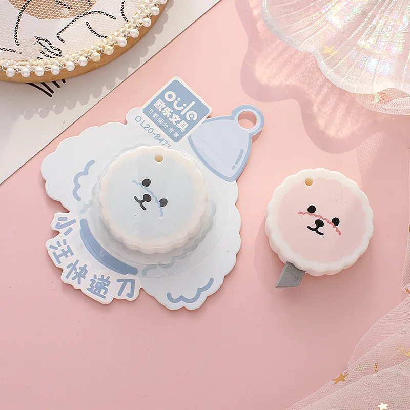 Cute Bear Utility Knife Cartoon Box Disassembly Express Small Knife Mini Carry-on Student Paper Cutting Gift Box