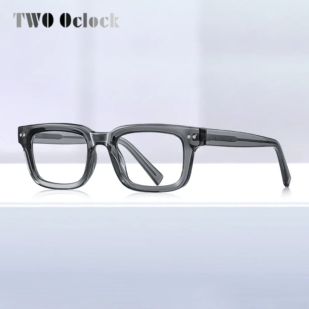 

Retro Classic Eyeglasses For Man Blue Light Laptop Glasses 2025 New Style Small Square Thick Frame Premium Optical Frame Male