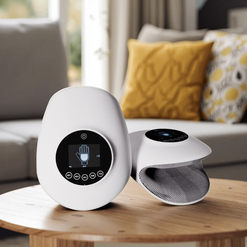 

Smart Library Portable Electric 3D Airbag Pressure Massage For Finger Joints & Palm Relaxation Hand Massager