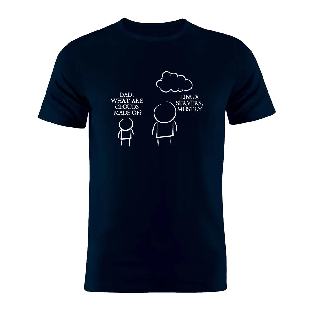 تي شيرت من القطن الخالص للجنسين مبرمج Joke Coder Developer Linux Unix Funny Meme Artwork Tee