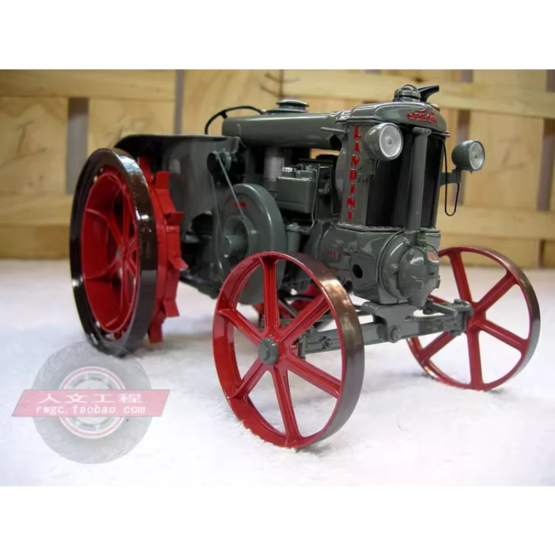 

Diecast Landini 1:16 Scale Classical Agricultural Vehicle Alloy Tractor Model Collectible Toy Gift Souvenir Display Ornament