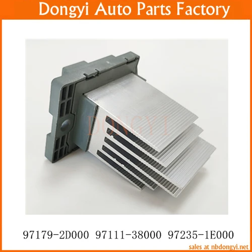 Imagen 2 del producto Resistor de Motor de soplador automático, 97179-2D000 97111-38000 97235-1E000 971792D000 9711138000 972351E000