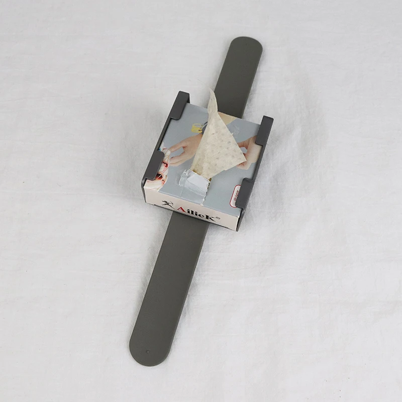 1pc portable wristband curly hair perm wristband holder, ultra-thin wristband perm paper hair styling tool
