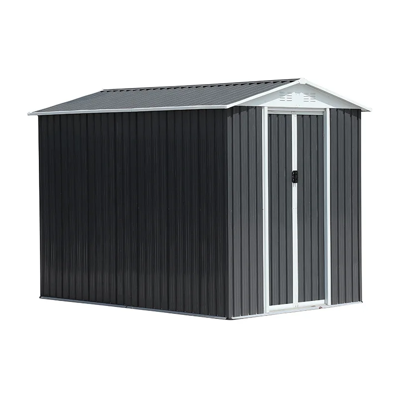 Outdoor tool room to store miscellaneous items, temporary mobile room, simple waterproof and sun-proof house