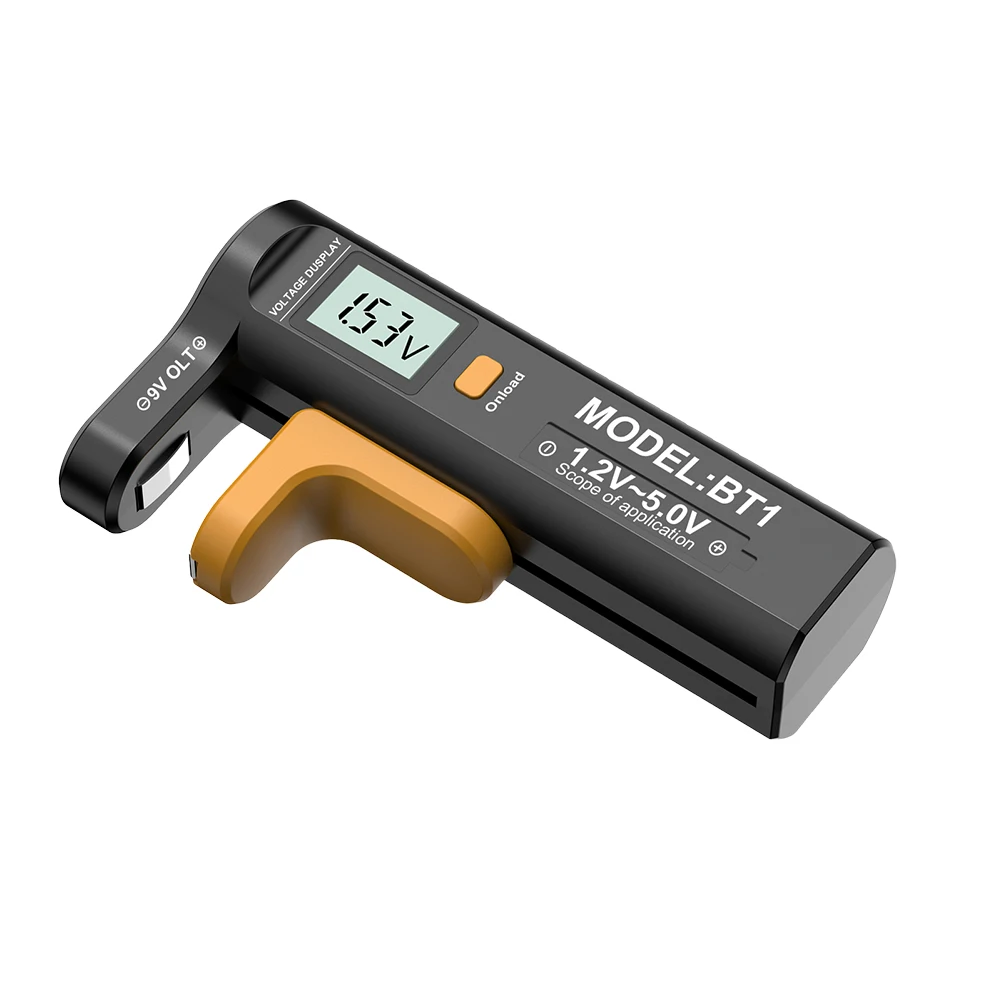 Cyfrowy tester baterii LCD, miernik napięcia, tester pojemności baterii, tester baterii do AA AAA C D N 9V 1.5V baterii pastylkowych