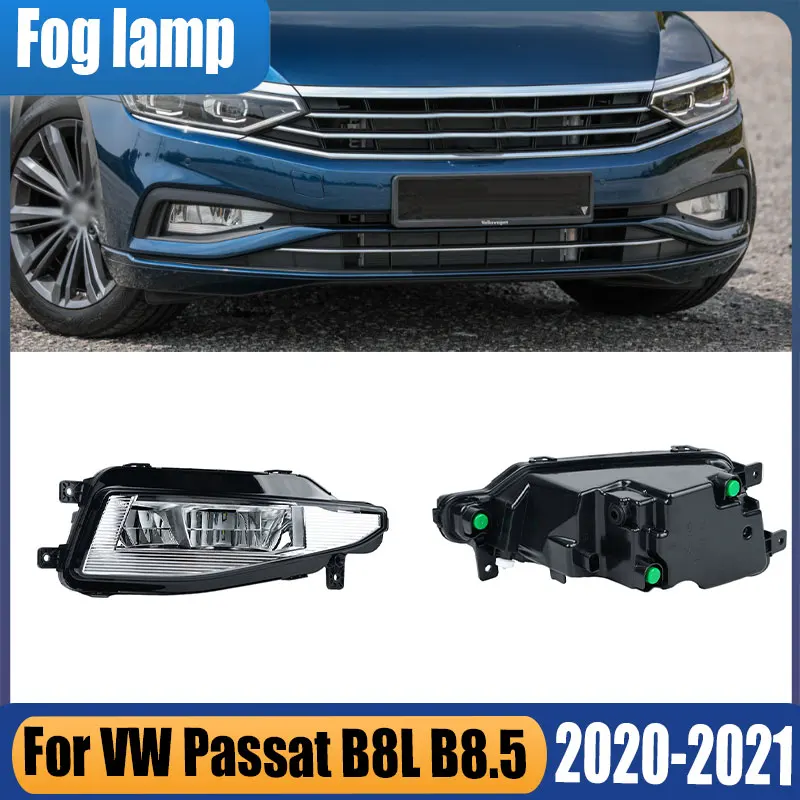 

For Volkswagen VW Passat B8L B8.5 2020 2021 Car Accessories Front Bumper Fog Lamp Daytime Running Lights Auto Light Assembly