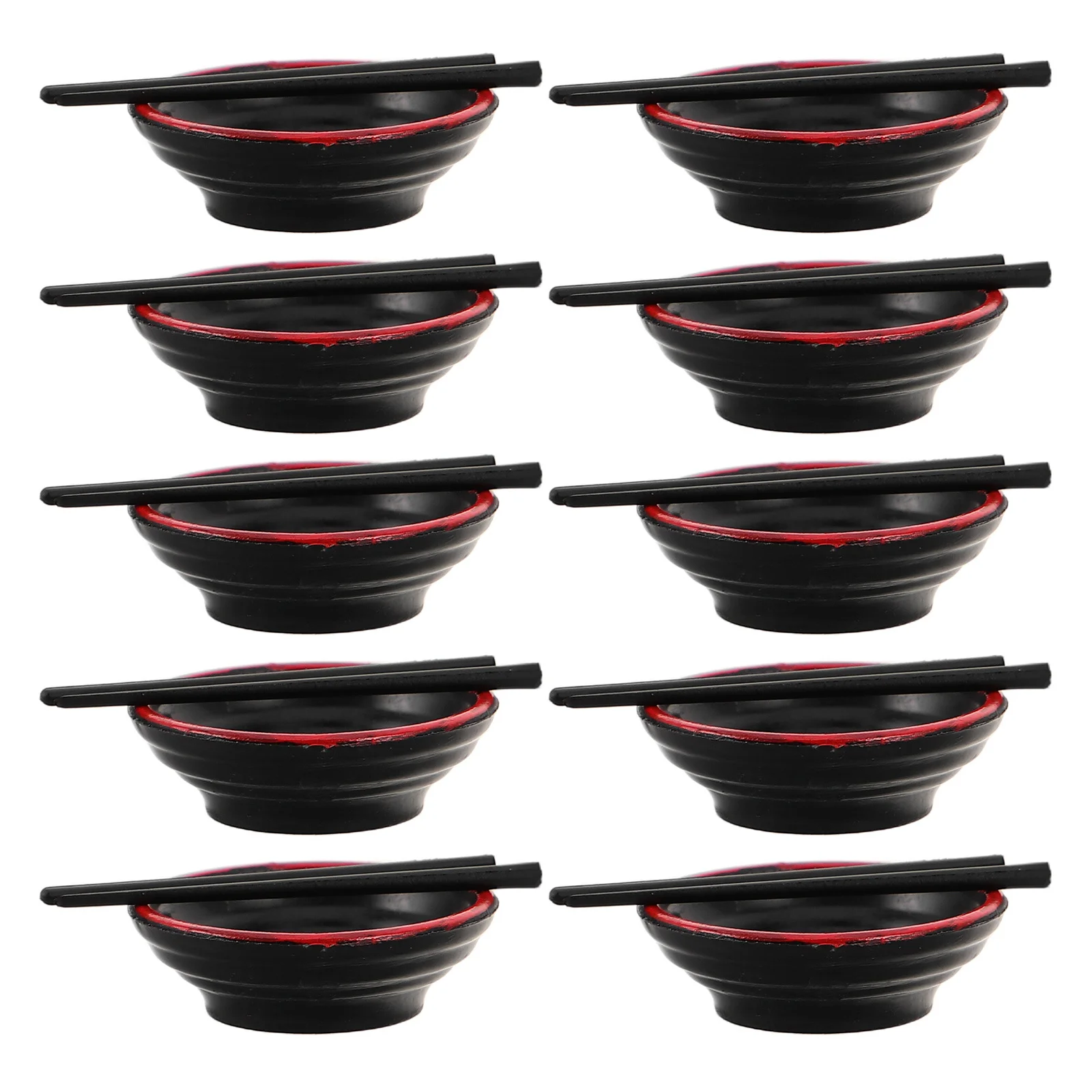 20세트 미니어처 일본 인형집 그릇과 젓가락 현실감 있는 역할 놀이 음식 세트 어린이용 주방 미니 식기