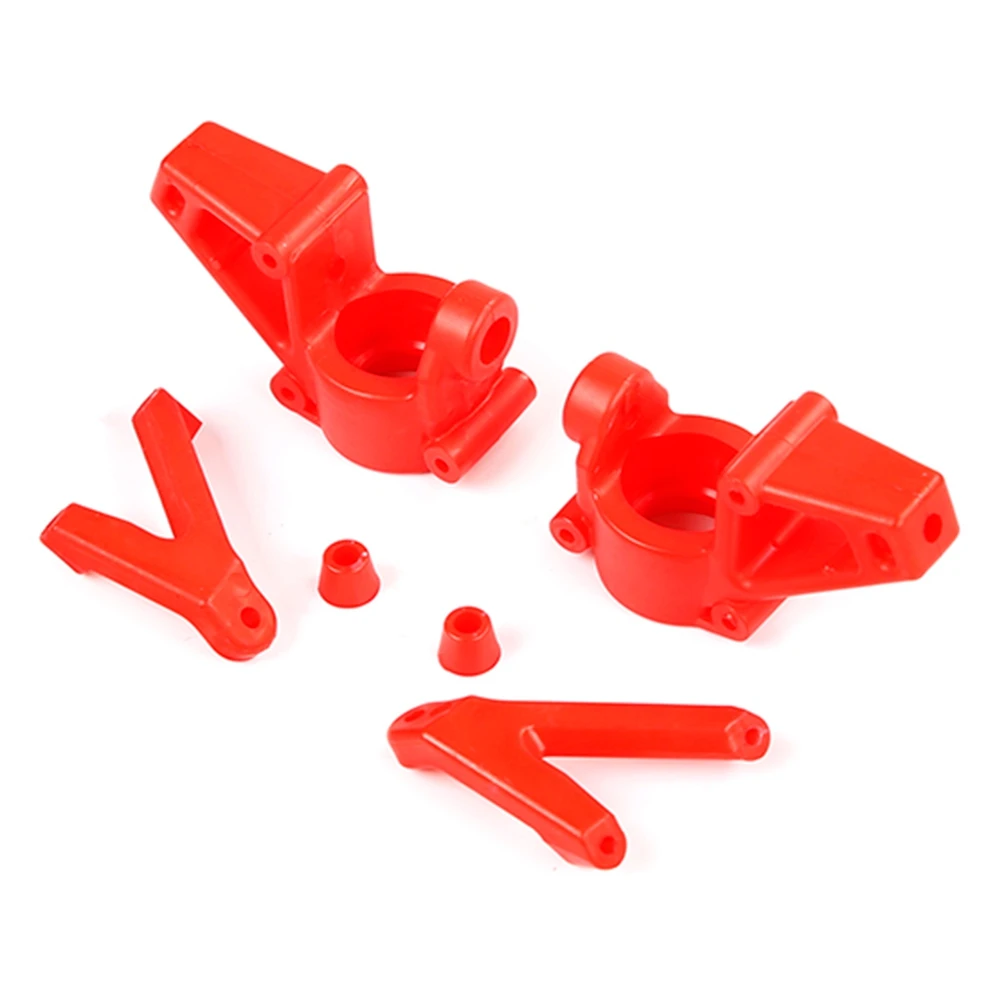 Kit de assento de rolamento da roda dianteira para 1/5 baha rovan km baja 5b 5t 5sc brinquedos peças rc acessórios do carro-vermelho