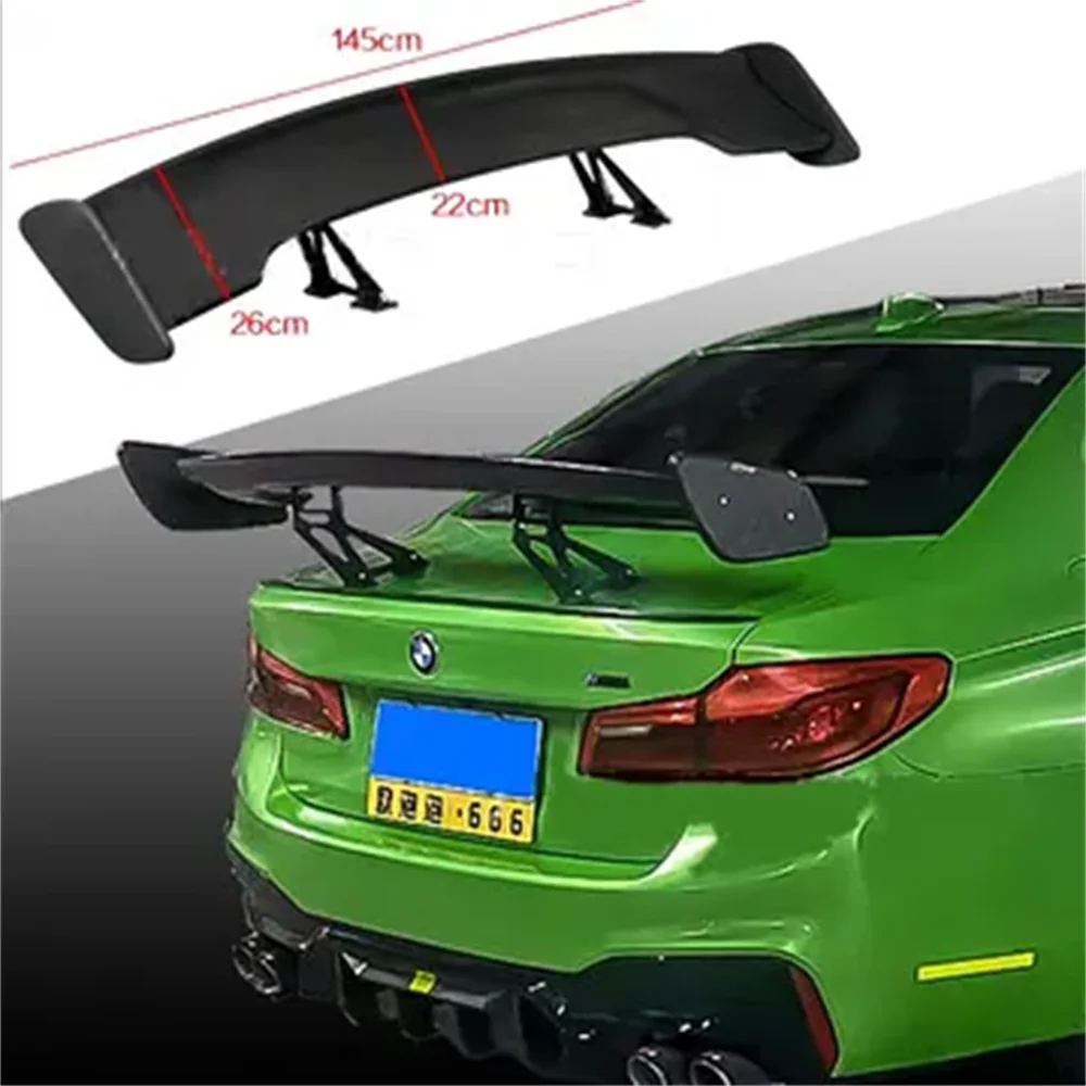 

Carbon Rear GT Spoiler Wings Decoration Universal Rear Trunk Spoiler Car Modification Accessories