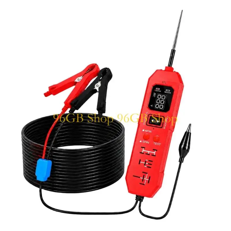 96GB Handheld Automotive Power Circuit Probe 3-36V for Auto Electrical System
