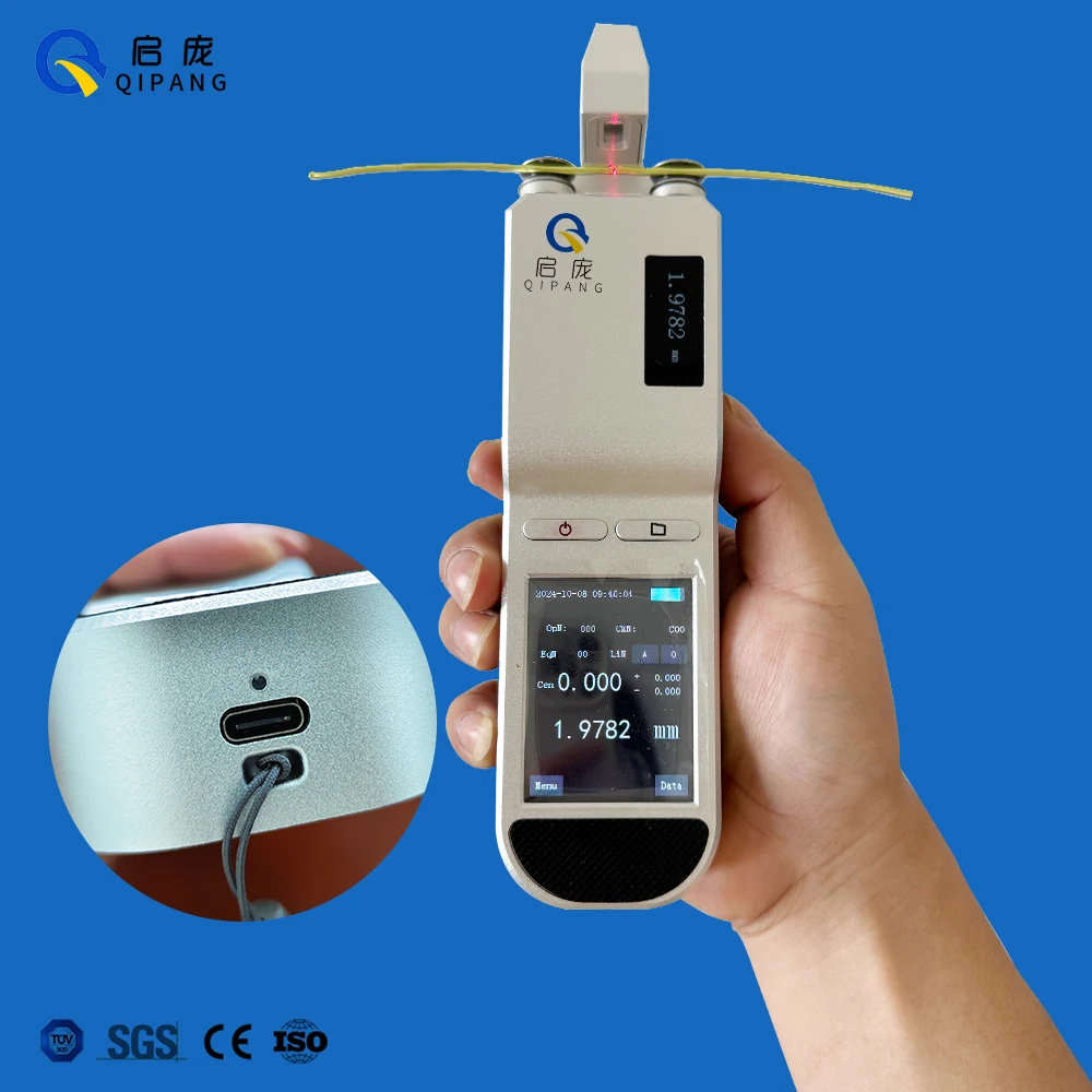 QIPANG Wire diameter measuring instrument Portable High Accuracy e LDG-SW01C Diameter Tester 0.02-2.0mm  Diameter Gauge