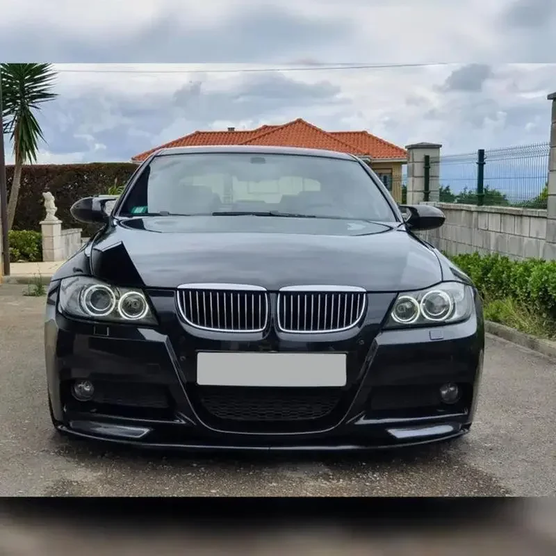 For Bmw 3 Series E90 E91 M-Tech 2005-2008 Sedan 4 Door 320i 330i Auto Parts Car Front Bumper Lip Splitter Body Kits Accessories