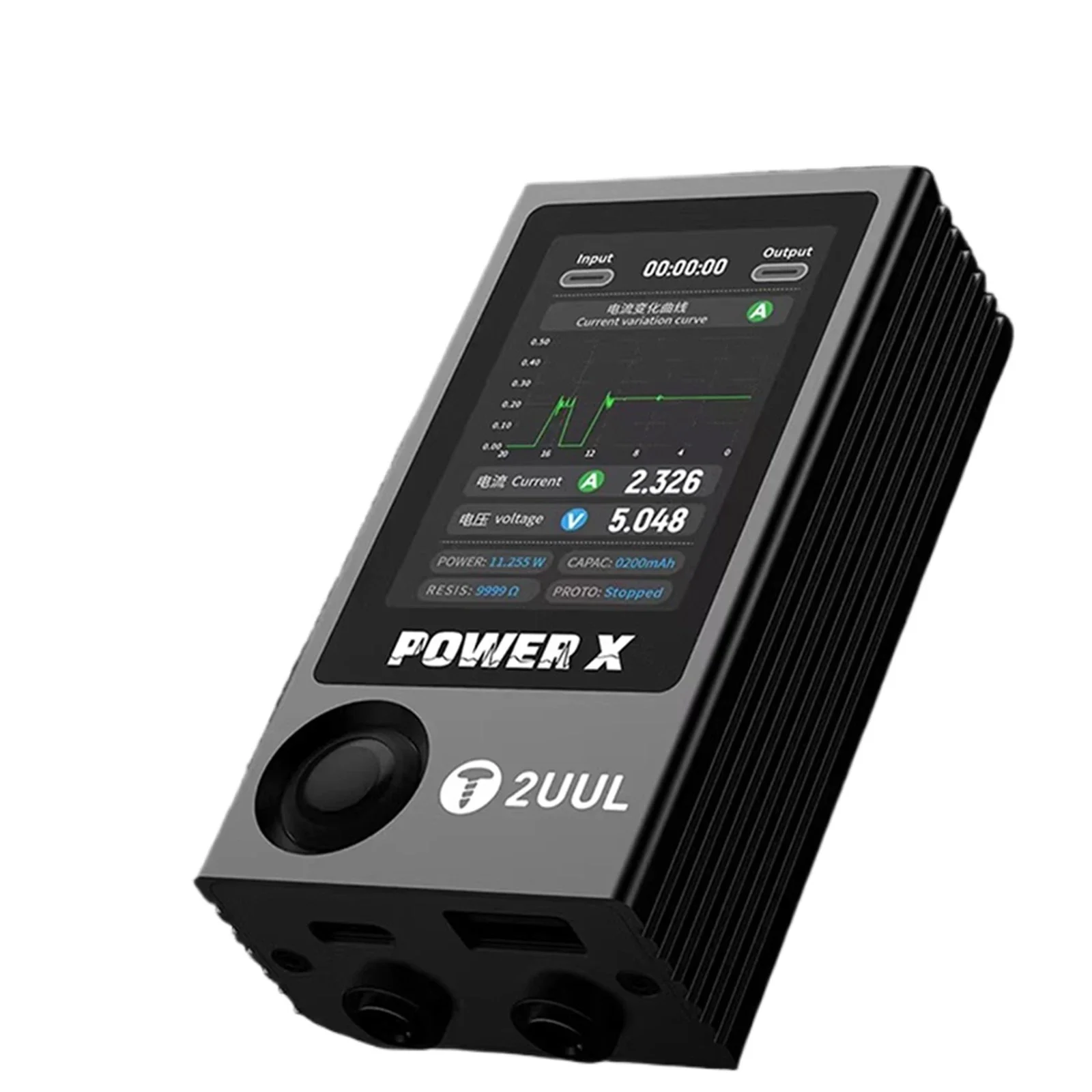 

2UUL Power X PW11 Current and Voltage Meter Digital Display Multimode Operation One Key Operation Circuit Test Tool