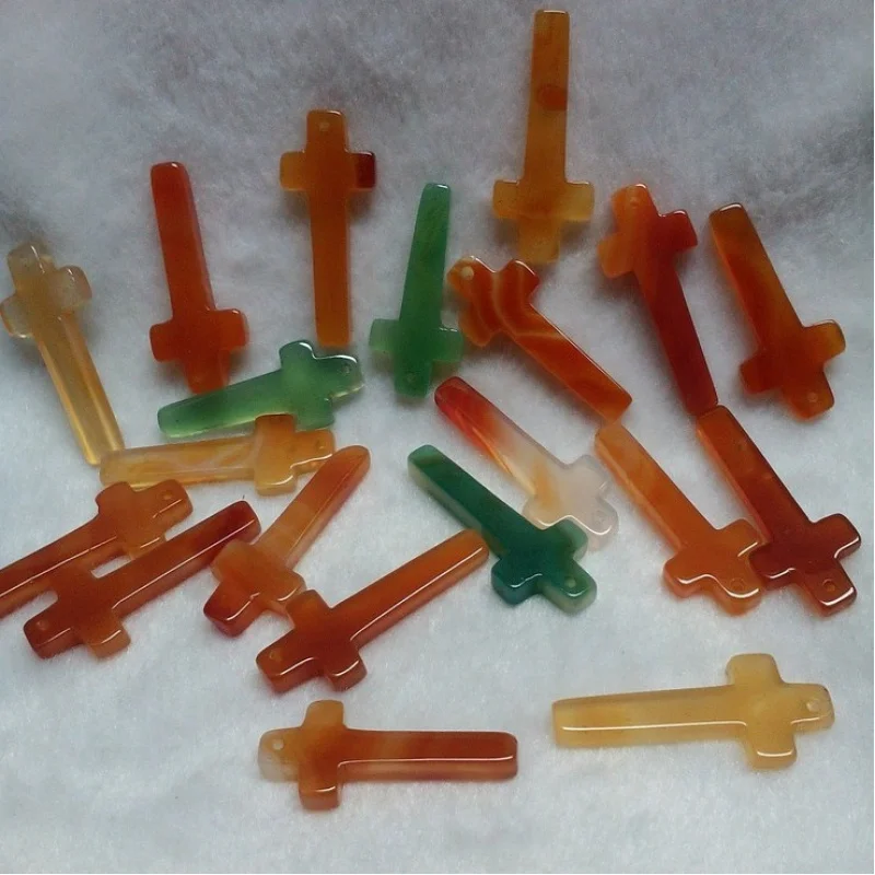 العقيق ذهبية قلادة DIYHairpin الملابس والاكسسوارات Lujianghu شارع كشك اليشم بالجملة