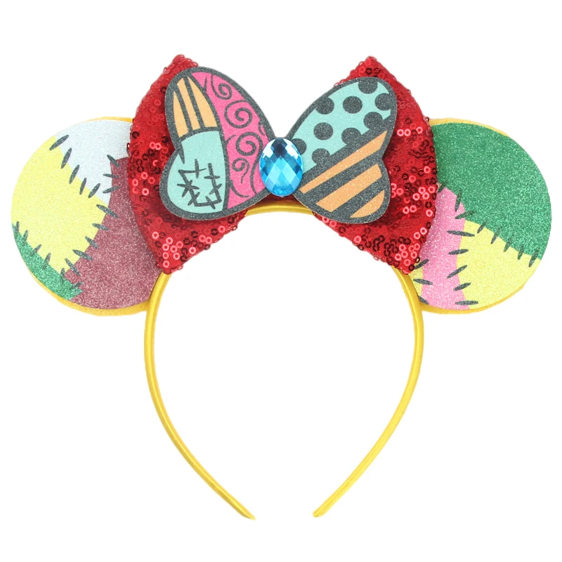 Cute Sally Disney Ears Headband Women Cartoon Character Pluto Pascal Mickey Mouse Hairband Kids Party Cosplay Hair Accessories