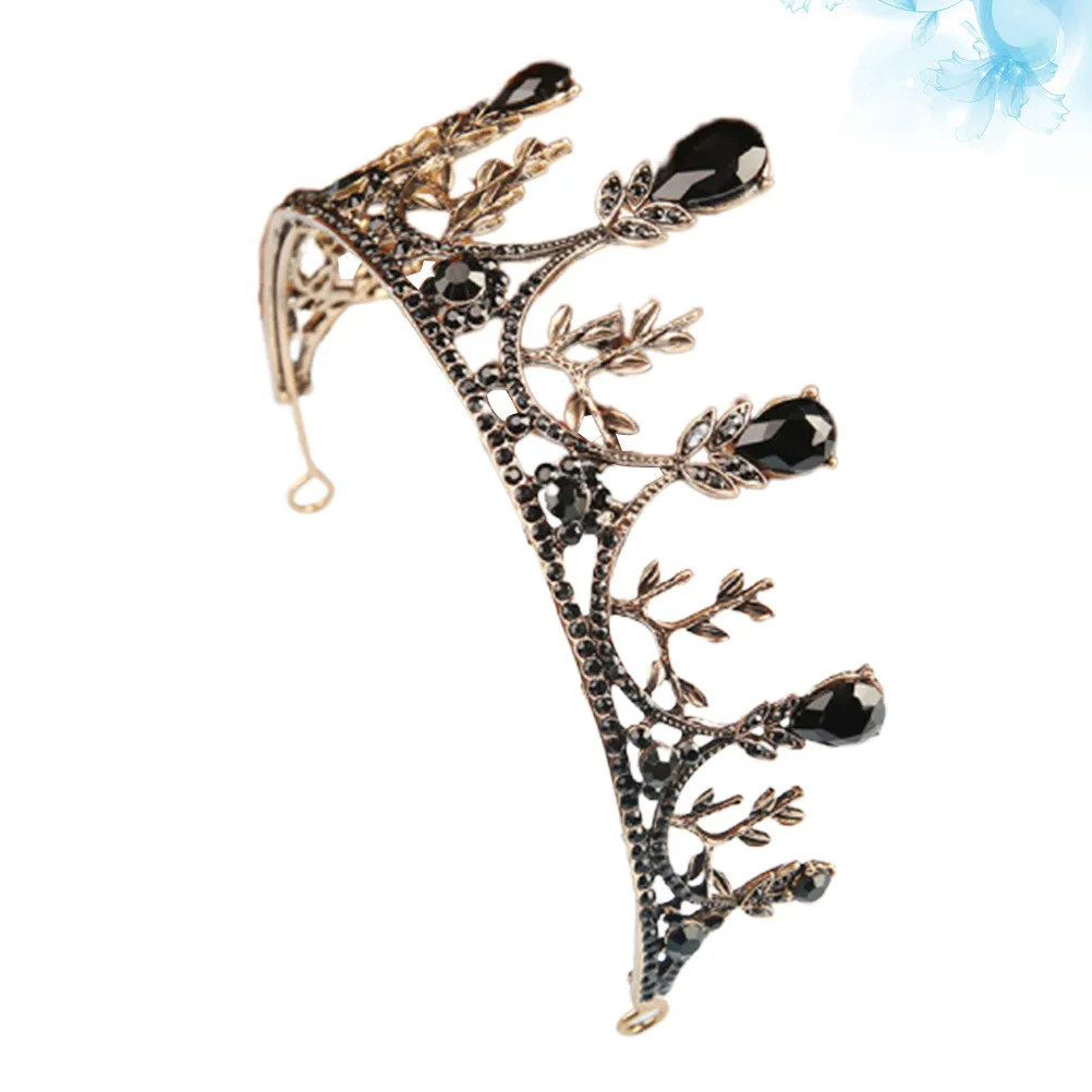 

Свадебная корона в стиле барокко с кристаллами, легкое украшение для волос, тиара для невесты, свадебный головной убор