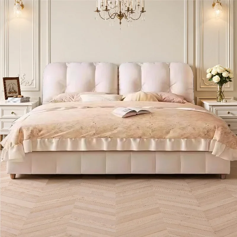 Floor Beauty Bed Sun Storage Design Modern Bedroom King Size Bed Girls Space Saving Letto Matrimoniale Lounge Suite Furniture