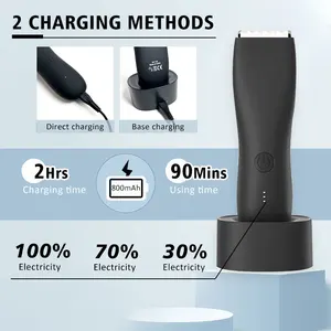 ماكينة حلاقة الشعر الكهربائية للرجال ، ماكينة قص العناية بجسم العانة ، ماكينة إزالة الشعر بيكيني ، ماكينة حلاقة قابلة لإعادة الشحن ، ماكينة حلاقة أعلى 12 مبيعات لإزالة الشعر للقضيب - رقم 11