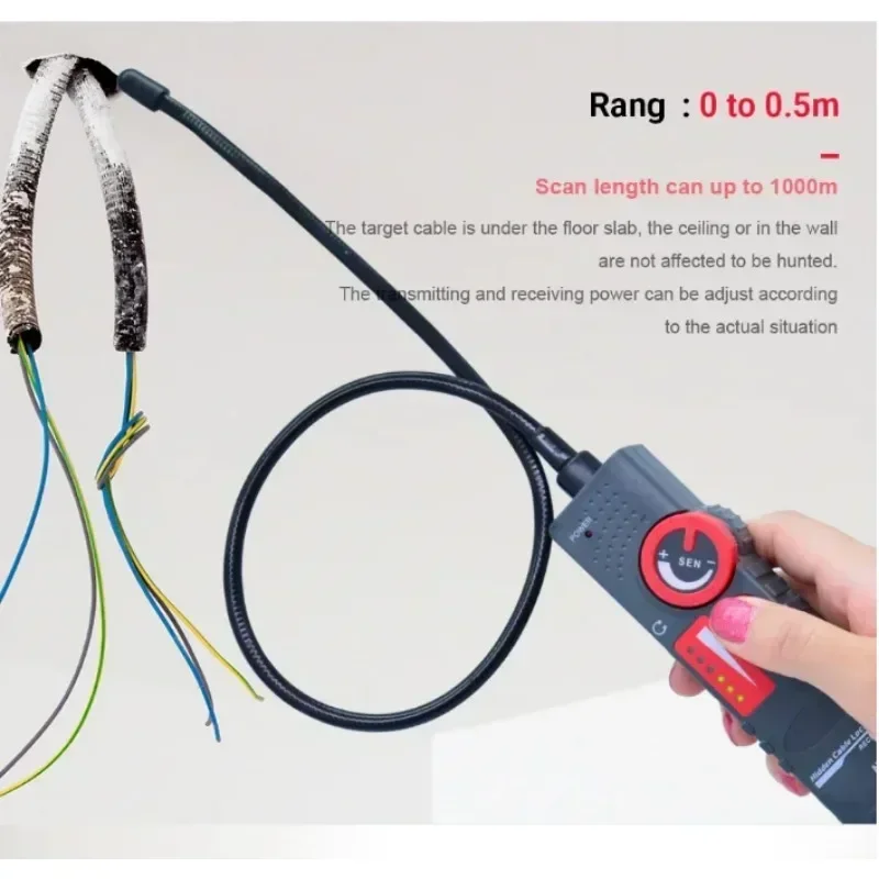 NOYAFA NF-822 Настенный детектор точки останова, многофункциональный детектор сильного тока, 220 В, детектор скрытой линии