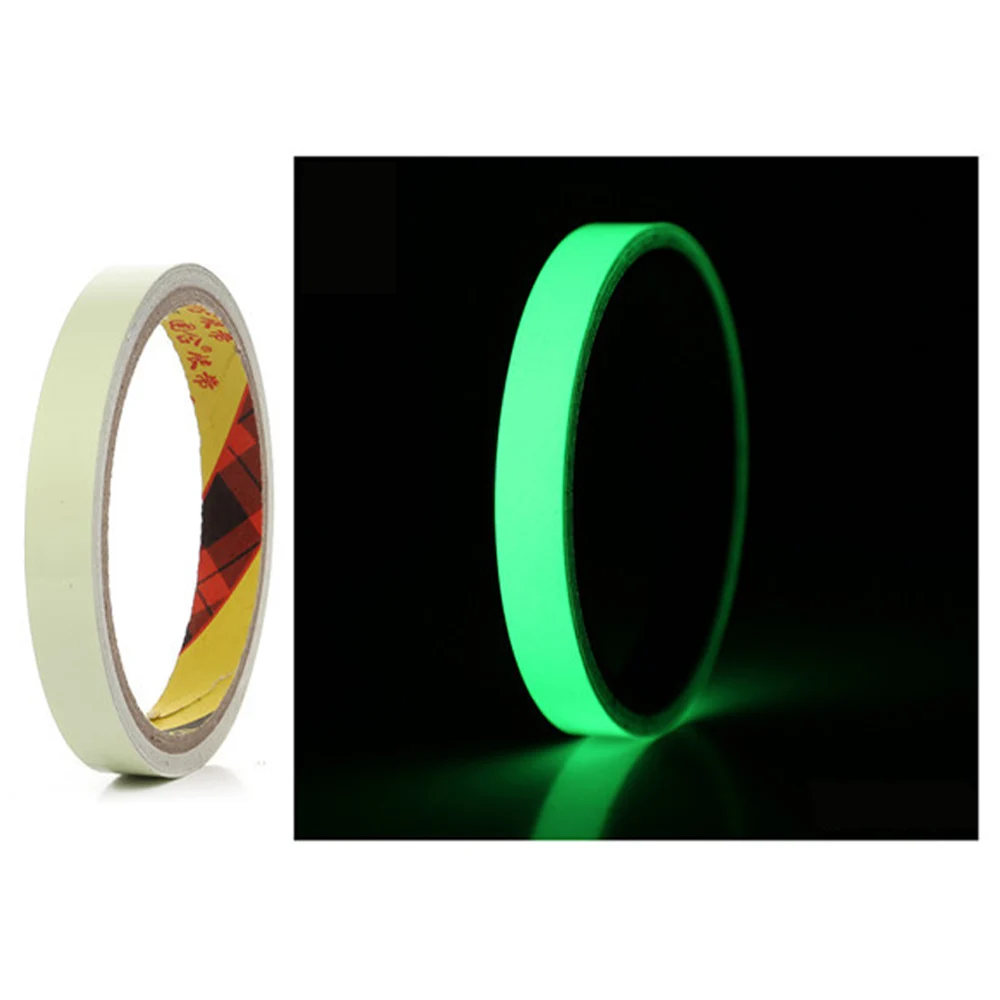 Luminous Tape 3 Meters Self-adhesive Glow Emergency Logo In The Dark Safety Stage Stickers Home Decor Party Supplies