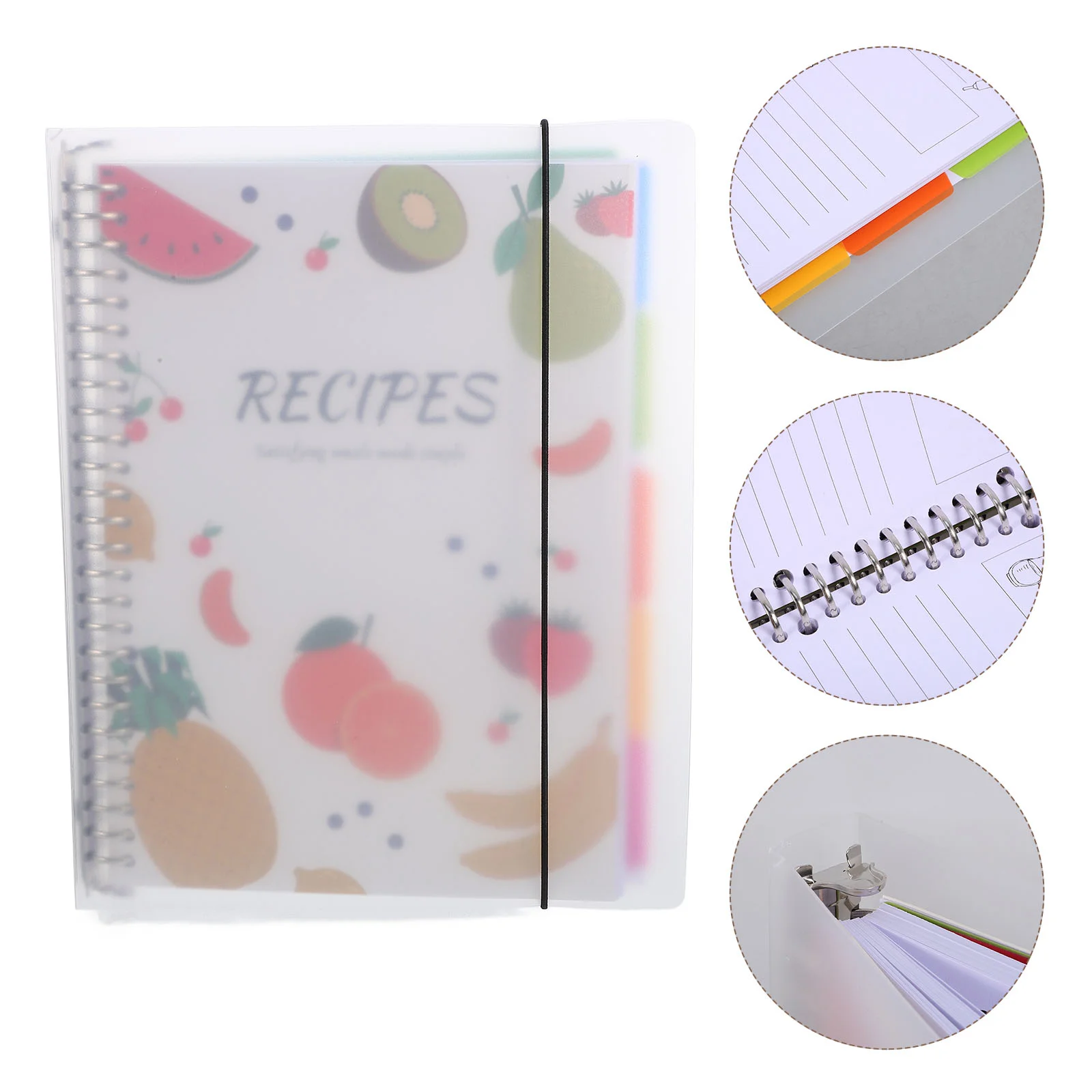 Recipe Book for Noting Loose Leaf Planning DIY Notebook Paper Accessory Planner