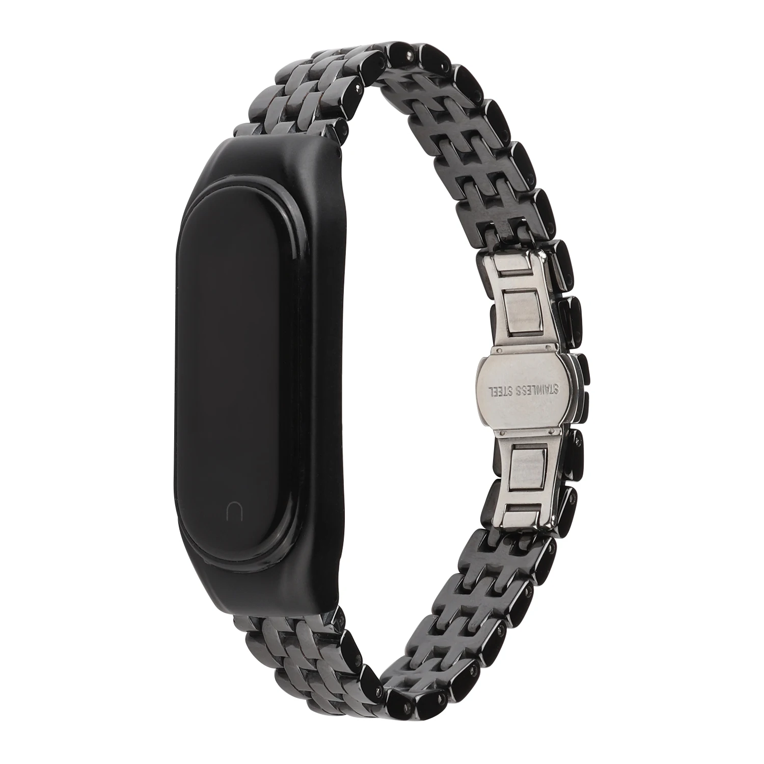 Ceramic metal strap for Xiao Mi Band 9 8 7 6 5 4 Stainless Steel Smart Bracelet Wristband for Miband 7 belt for miband 8 correa