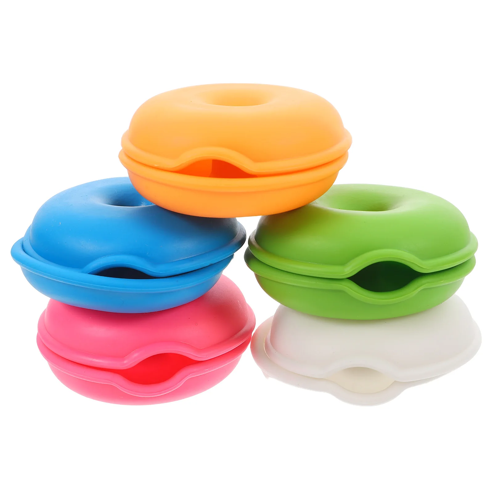 

5pcs Data Line Durable Cable Winder For Cord Management Portable Wire Storage Small Cable Organizer Box Earphone Cord Organizer