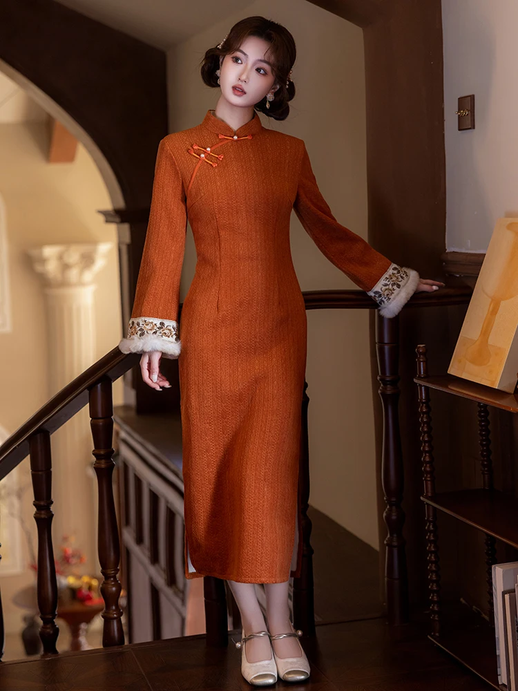 warm-fce-lined-winter-vest-set-young-chinese-sle-dr-tang-costume-new-year-visit-clothing-retro-long-sve