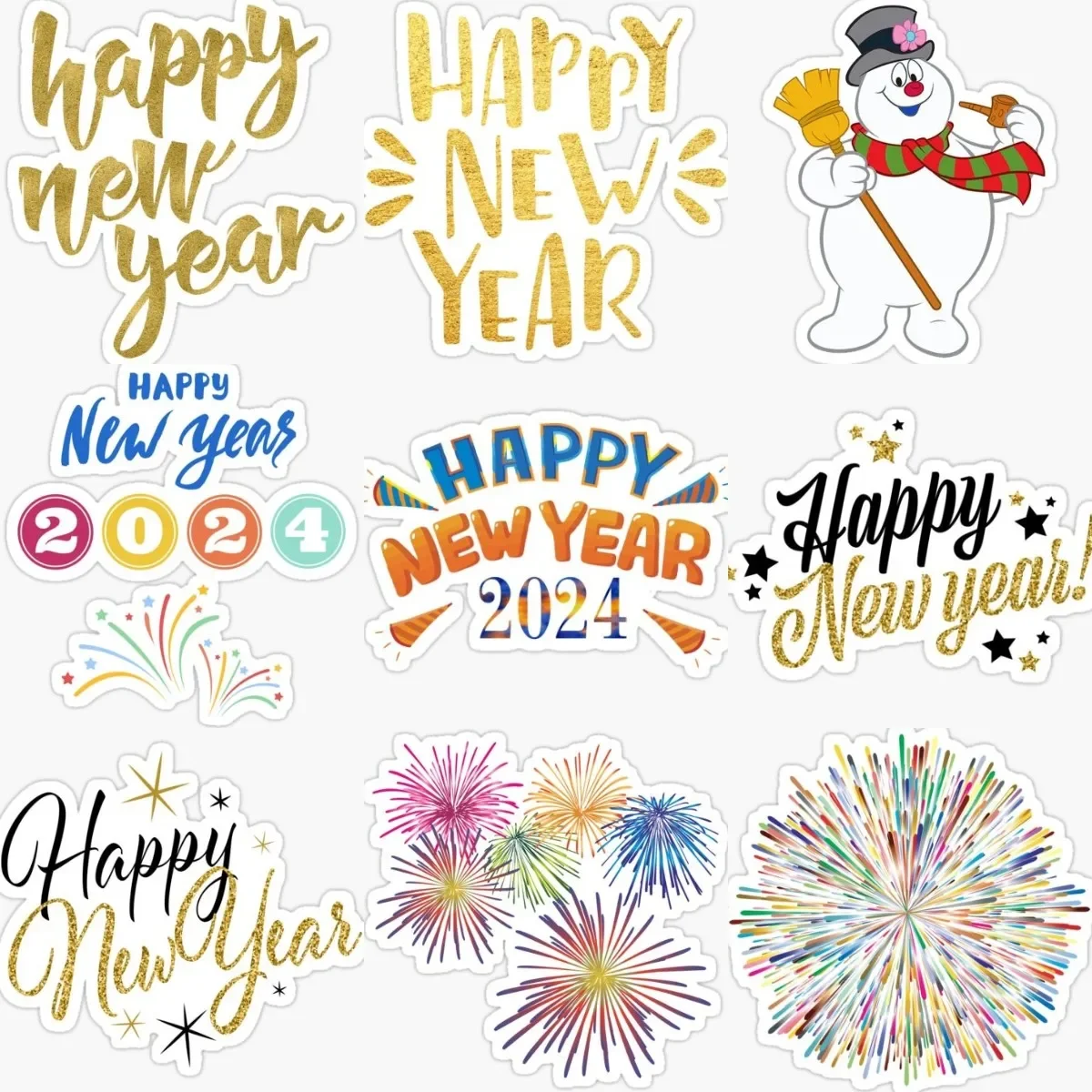 

Christmas New Year Snowman Sticker Laptop Window Motorcycle Truck Wall Bicycle Van Glass Helmet Camper Room Door Decal