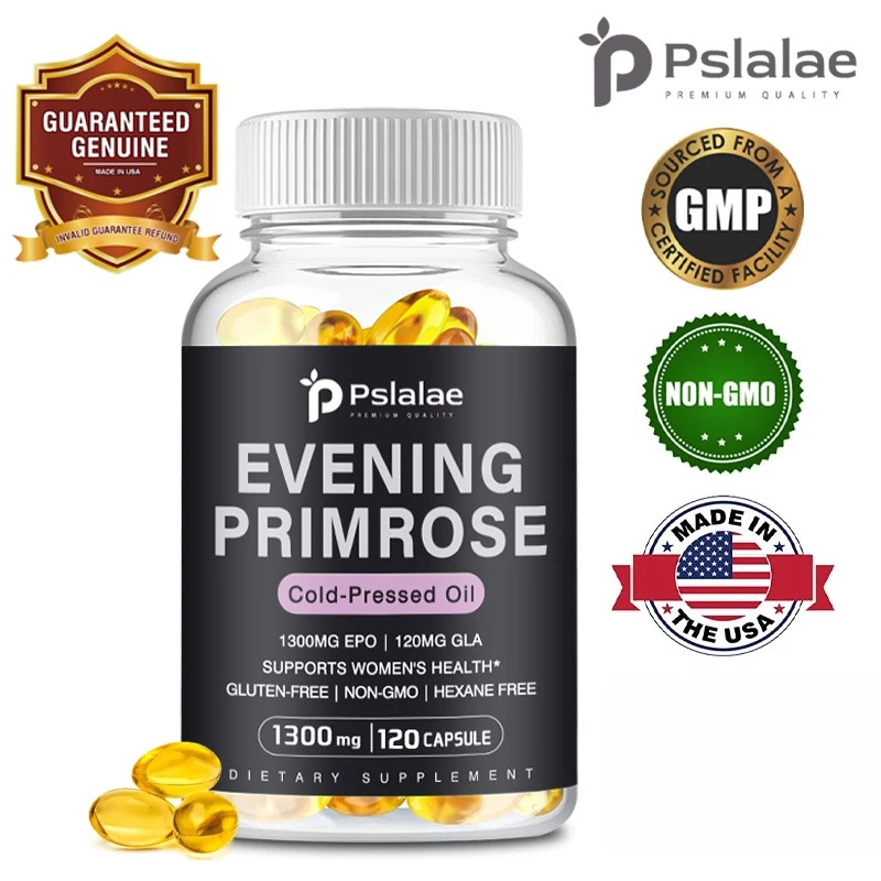 

Evening Primrose Oil - Bone Strengthening, Promote Healthy Skin Immunity, Balance for Women, Improve Endocrine Health