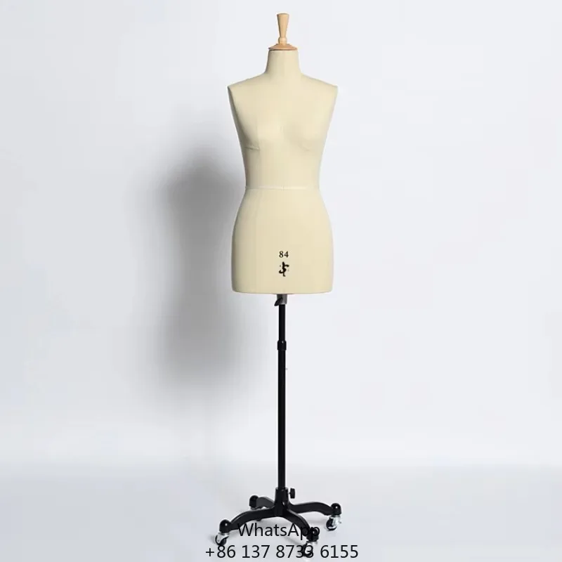 

Wholesale Female Size Model FRP Upper-Body Stand Dress Form Adjustable Dressmakers Pin Tailor Mannequin For Tailoring