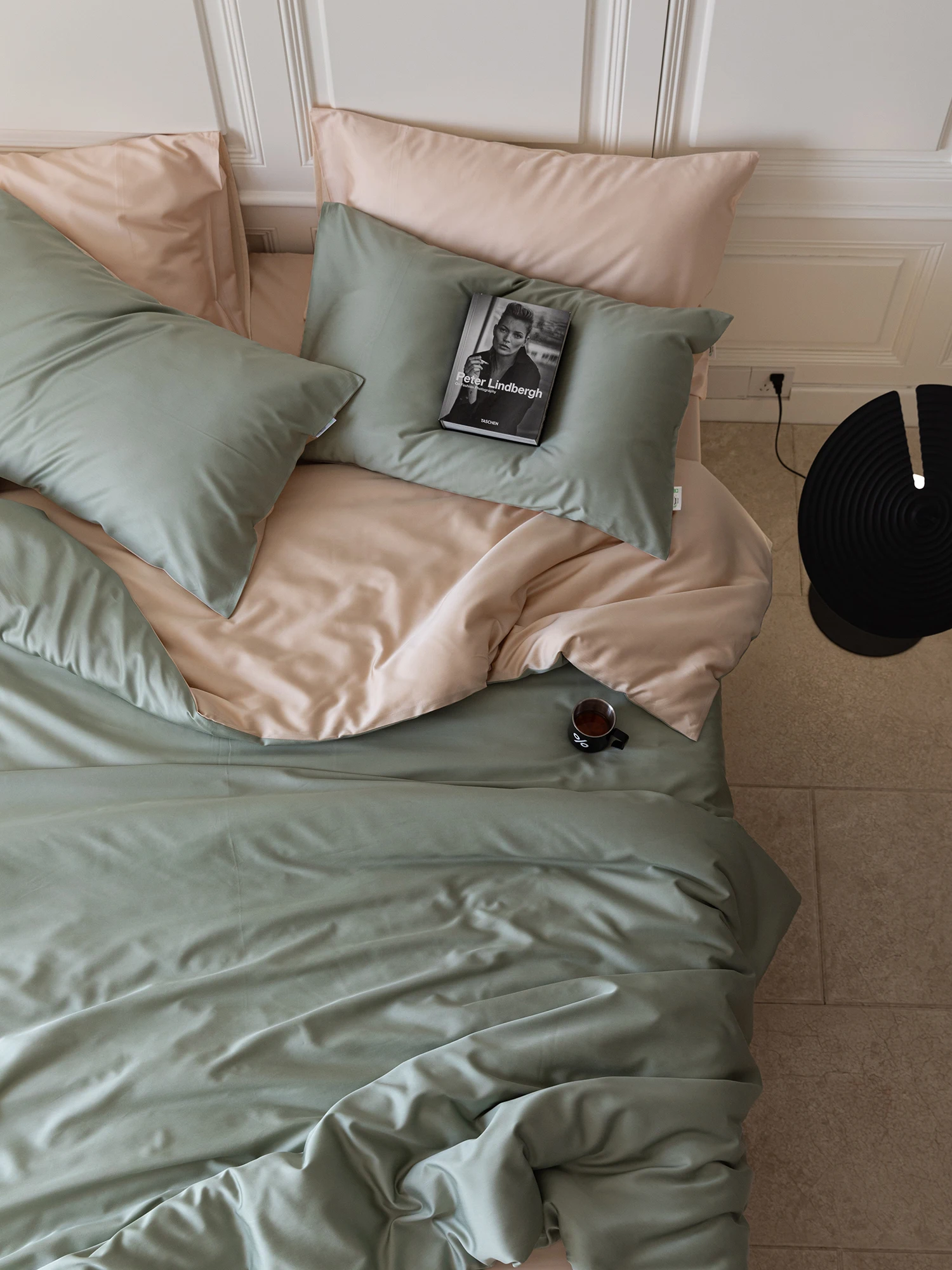 

Комплект постельного белья из лиоцелла и хлопка, 60 нитей, 4 предмета, размер Queen, с пододеяльником и балдахином, серия Naked Sp Products