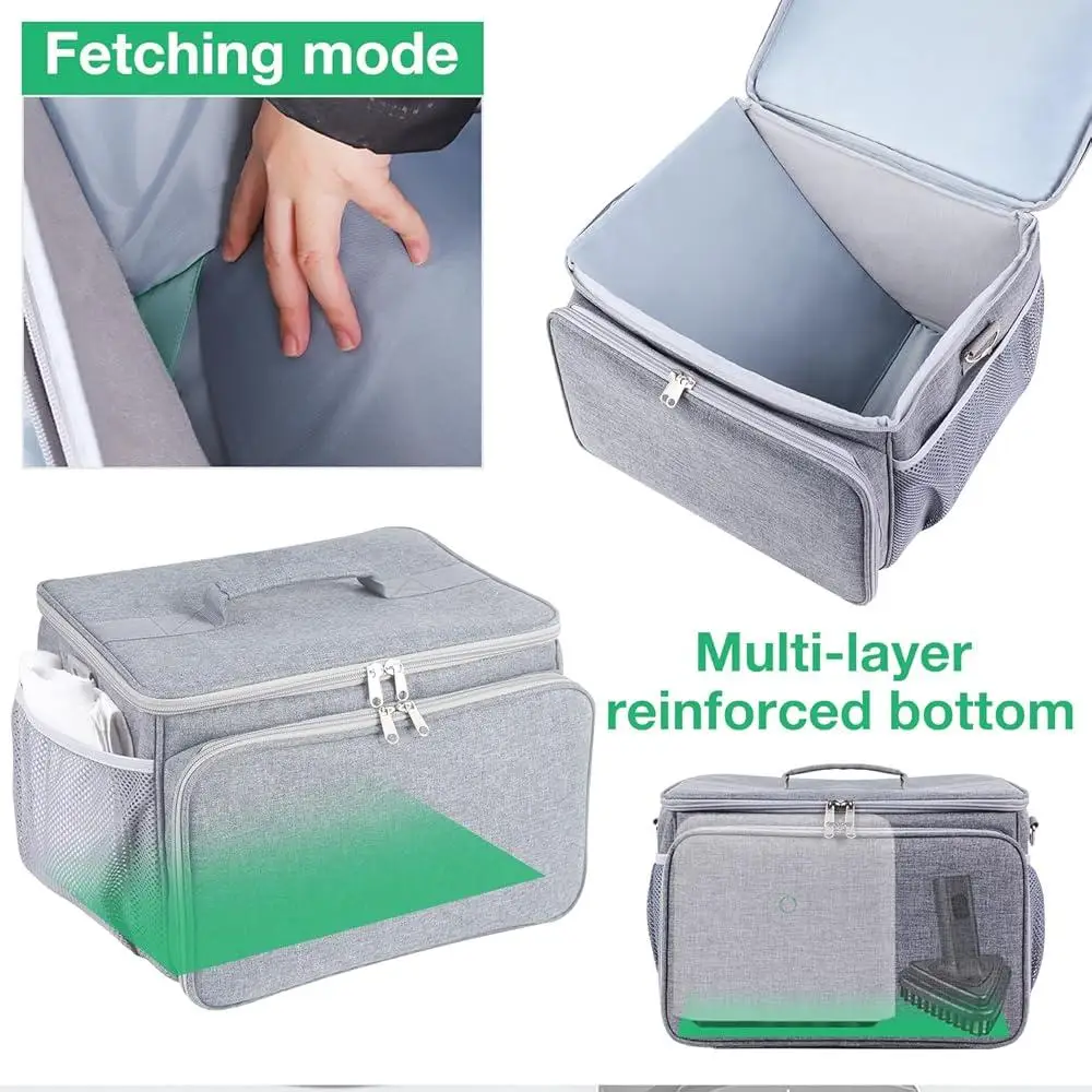 Adjustable Compartments Storage Bag Dupray Neat Steamer Portable Cleaner Organizer Durable Oxford Cloth with Shoulder Straps and