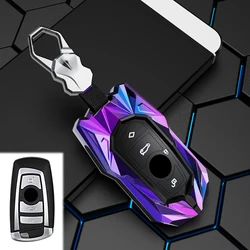 Car Flip Folding Key Case Cover Shell for BMW F20 F30 G20 F31 F34 F10 G30 F11 X3 F25 X4 I3 M3 M4 1 3 5 Series Car keychaiin