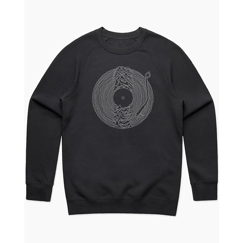 

Осенне-зимняя новинка: винтажный свободный свитшот с круглым вырезом в уличном стиле для молодежи, модный хлопковый свитшот с круглым вырезом