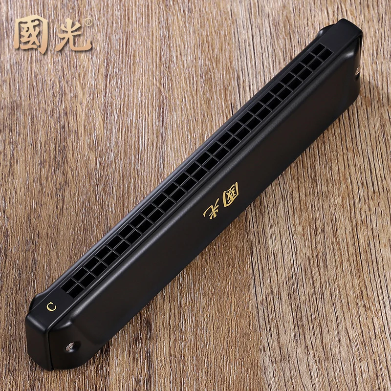 Harmonica 24 hole polyphonic C key 28 hole professional performance level beginner student introductory instrument