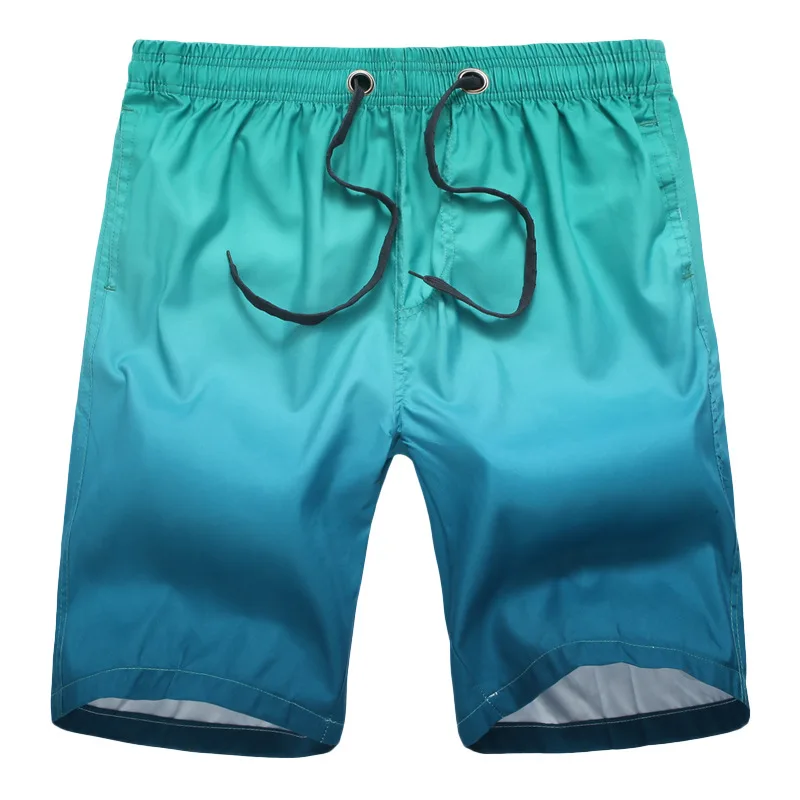 Color-changing Beach Shorts Men Quick Dry Beach Swimwear Pants Swimming Surfing Board Shorts Warm Color Discoloration Shorts