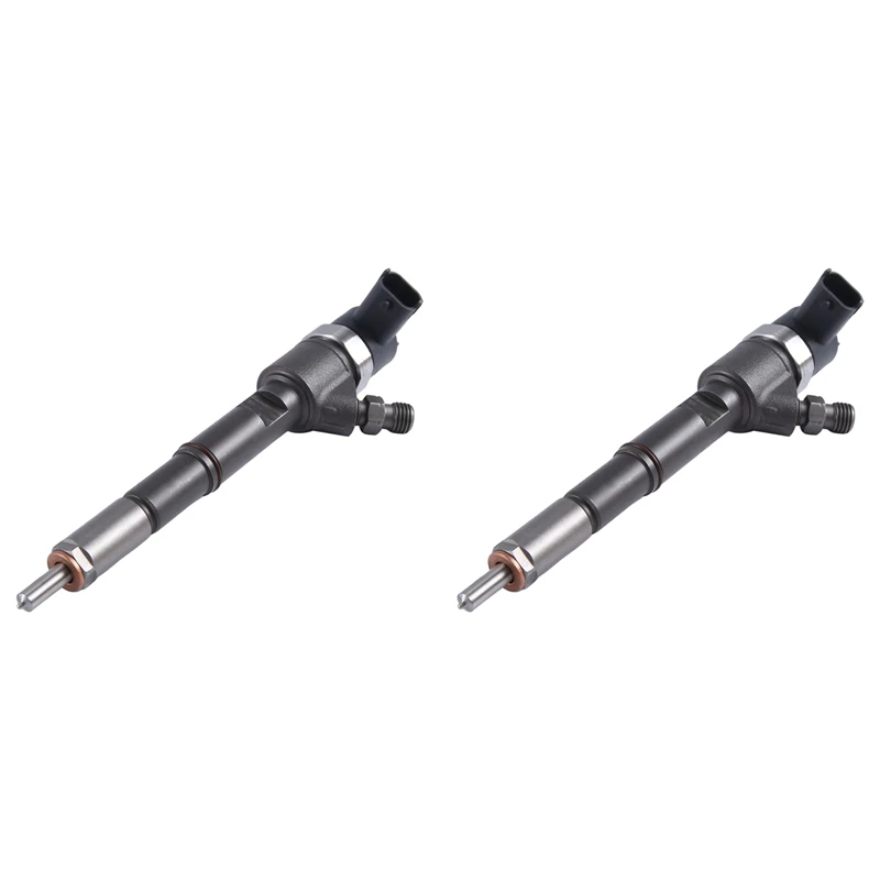 2X Common Rail Diesel Fuel Injector 0445110592 0445110843 0445110844 SAIC MAXUS T60