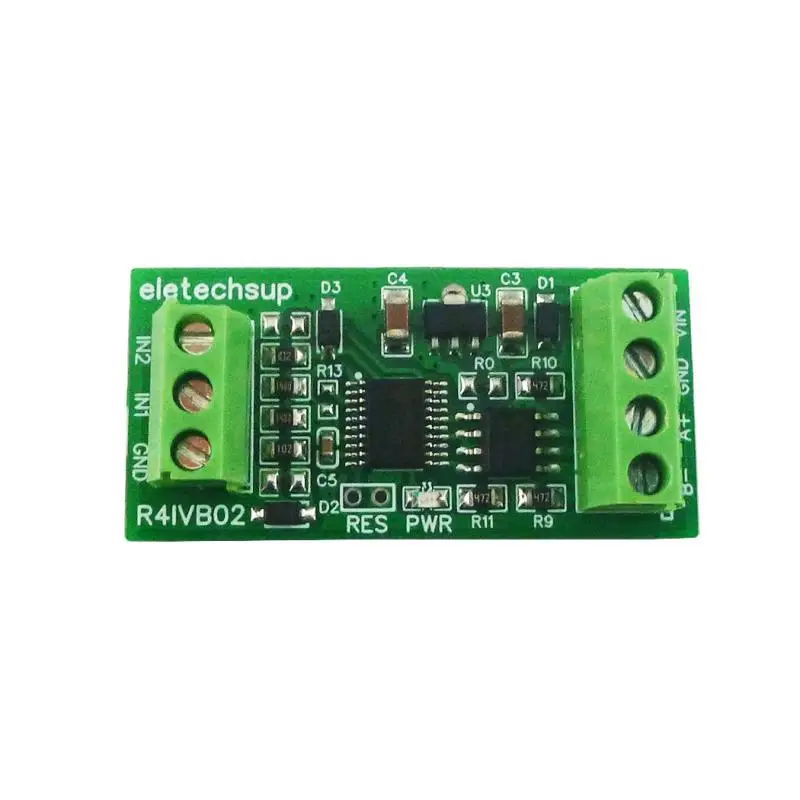 

Highly Integrated 2ch ADC with Operational Amplifier Module for 4-20MA & 0-5V RS485 Modbus Applications