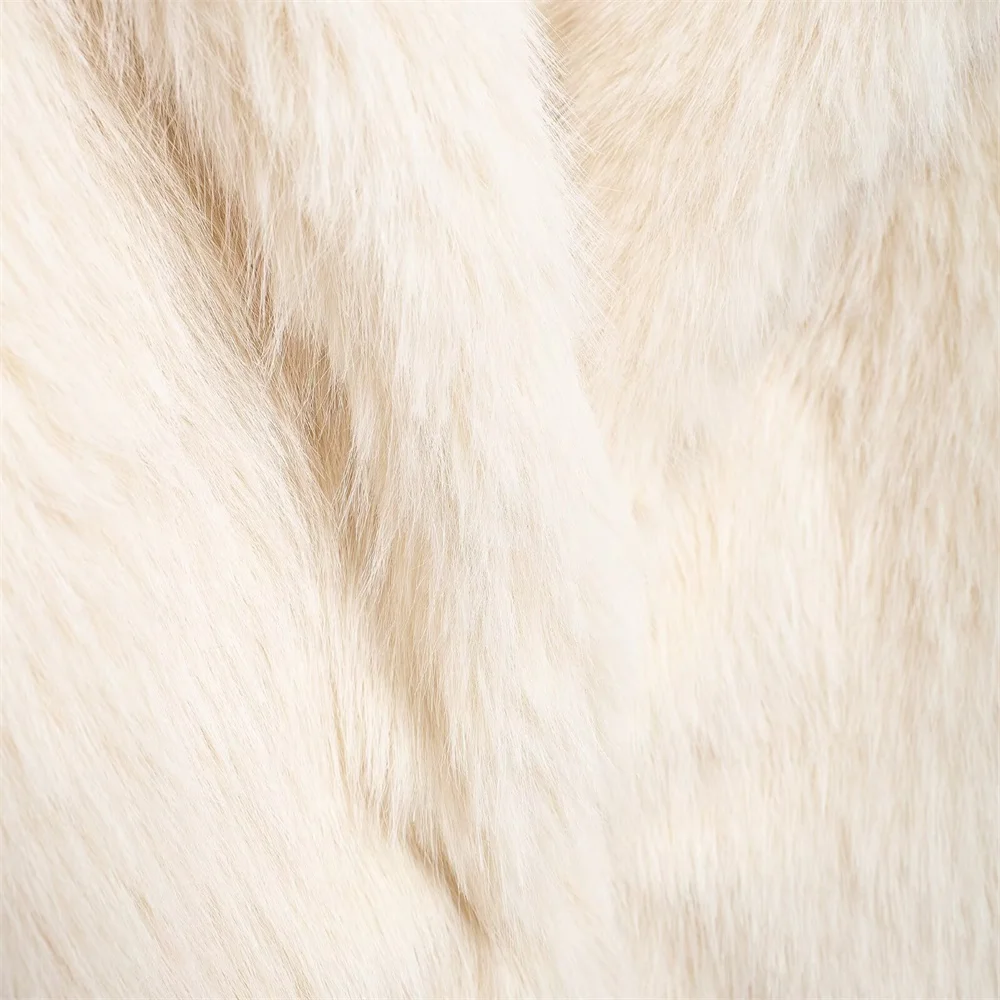 Casaco feminino com gola manga comprida cor sólida solto ajuste outono novo casaco quente e à prova de vento