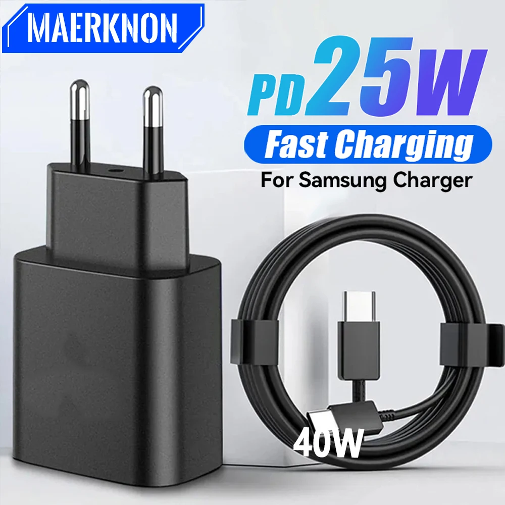 25W USB C Charger Fast Charging For Xiaomi 11 13 Samsung Galaxy S22 S23 IPhone Mobile Phones Charger Adaptor QC3.0 Quick Charge