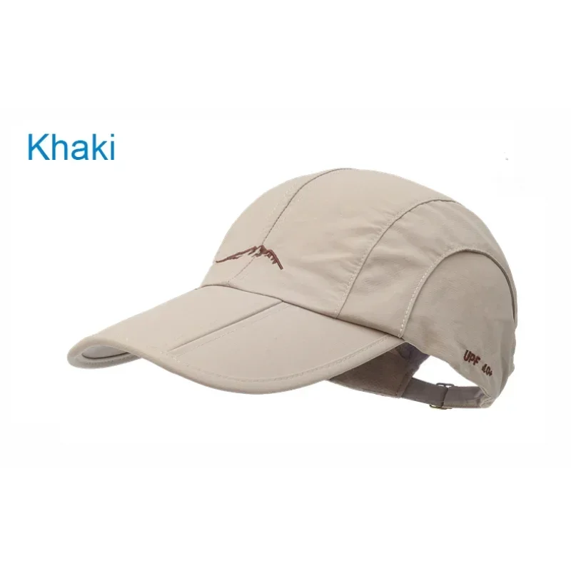 Spring Summer Outdoor Sport Baseball Cap Quick Drying Hat Unisex Waterproof Breathable Cap Foldable Cycling hat Sun Protection