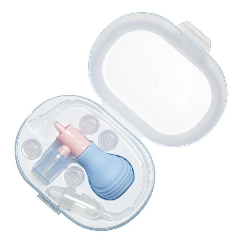 

J15U Нежный детский аспиратор для носа, удобное устройство для чистки носа для младенцев, предназначенное для облегчения носа,