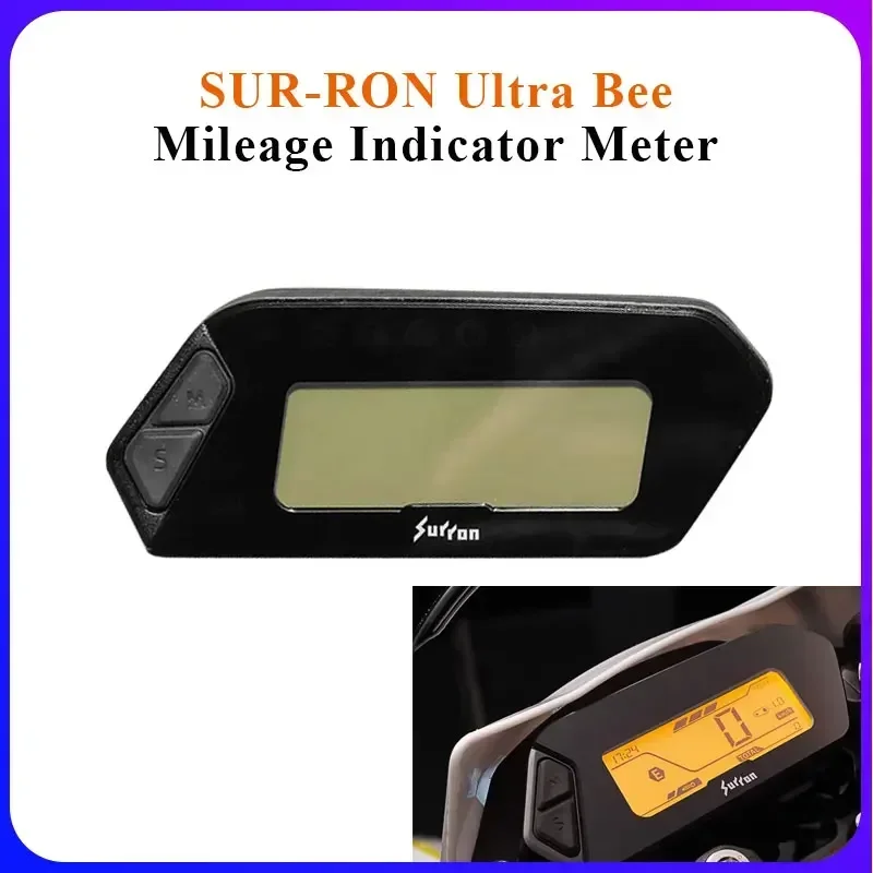 For SURRON Ultra Bee Display Mileage Indicator Meter Special Accessories Ultra Bee Mileage Meter Speedometer