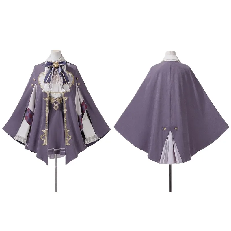 Carnival Prince Magician Cosplay Costume - Gothic Court Style Cape & Suit Set, Anime Circus Party Outfit, Lolita Style Dress