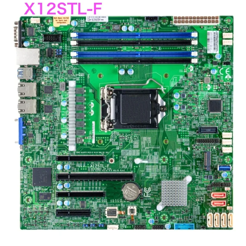 

Подходит для материнской платы рабочей станции Supermicro X12STL-F LGA 1200, материнская плата DDR4, 100% протестирована, ОК, полностью работает