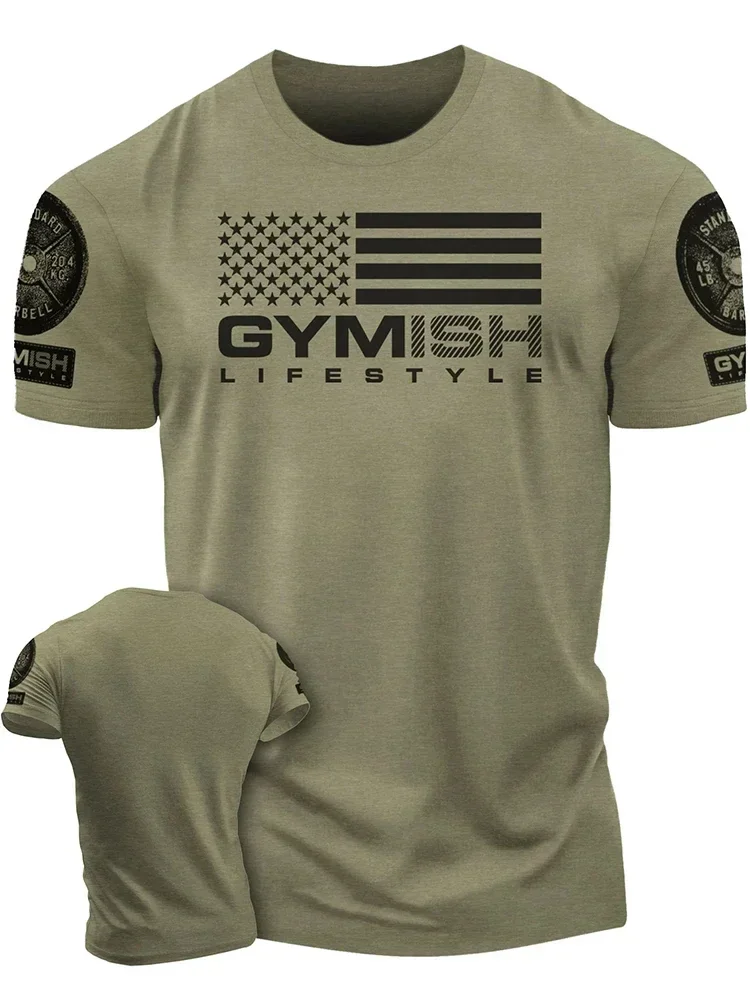 New 2026 3D-printed T-shirt perfect for daily outdoor activities fitness and cycling Quick-drying